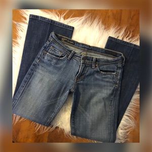 Citizens low rise flare denim